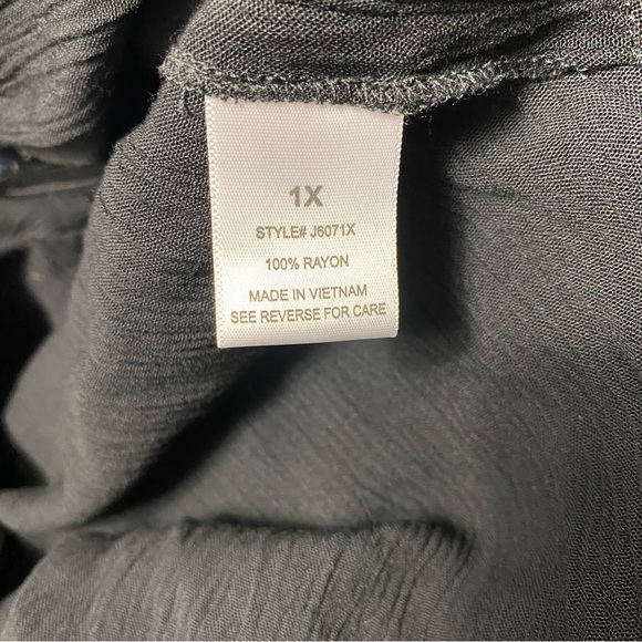 Boho Womens Szie 1X Embroidered Maxi Skirt - Picture 4 of 5